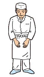 ごめんなさい　仕込み中です